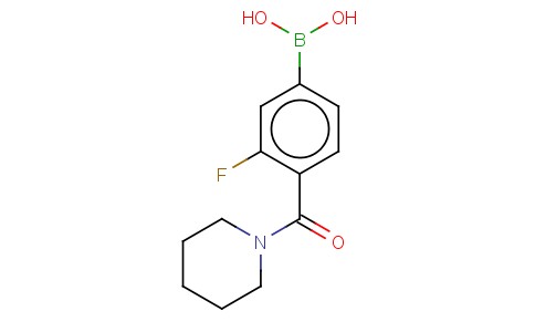 3-FLUORO-4-(PIPERIDINE-1-CARBONYL)PHENYLBORONIC ACID